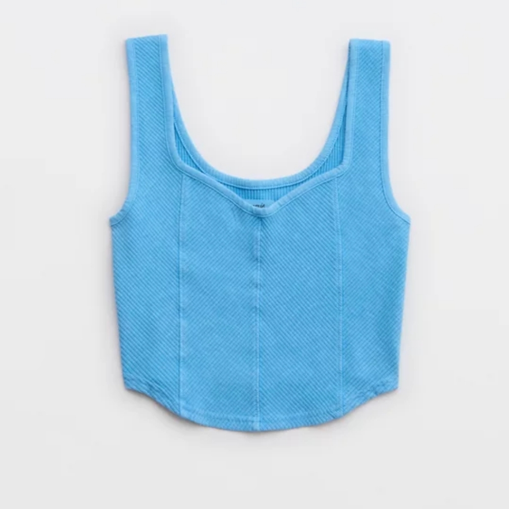 Aerie | Corset Crop Tank